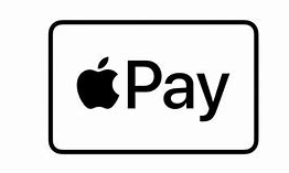 A black and white image of an Apple Pay card.